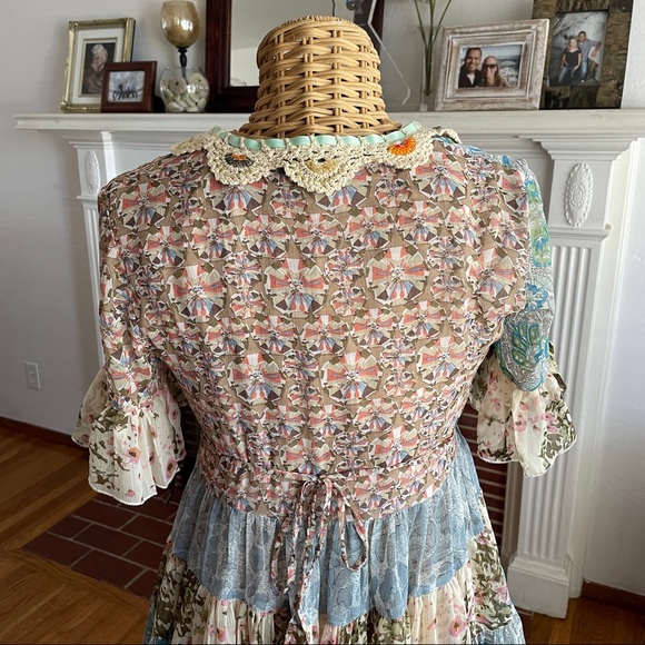 Twin Set simona barbieri baby doll dress M - Picture 5 of 14